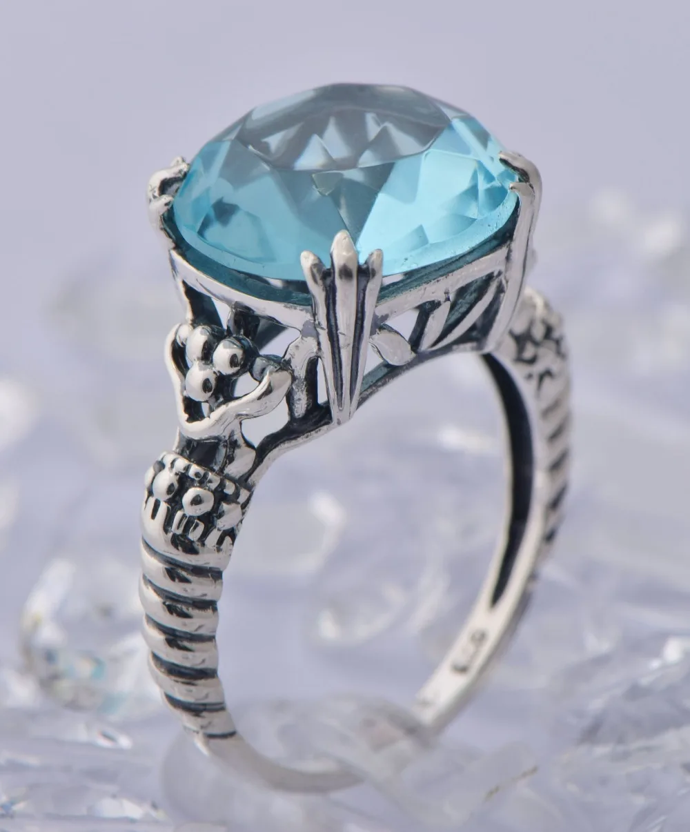 Женское кольцо на указательный палец из стерлингового серебра 925 пробы в стиле