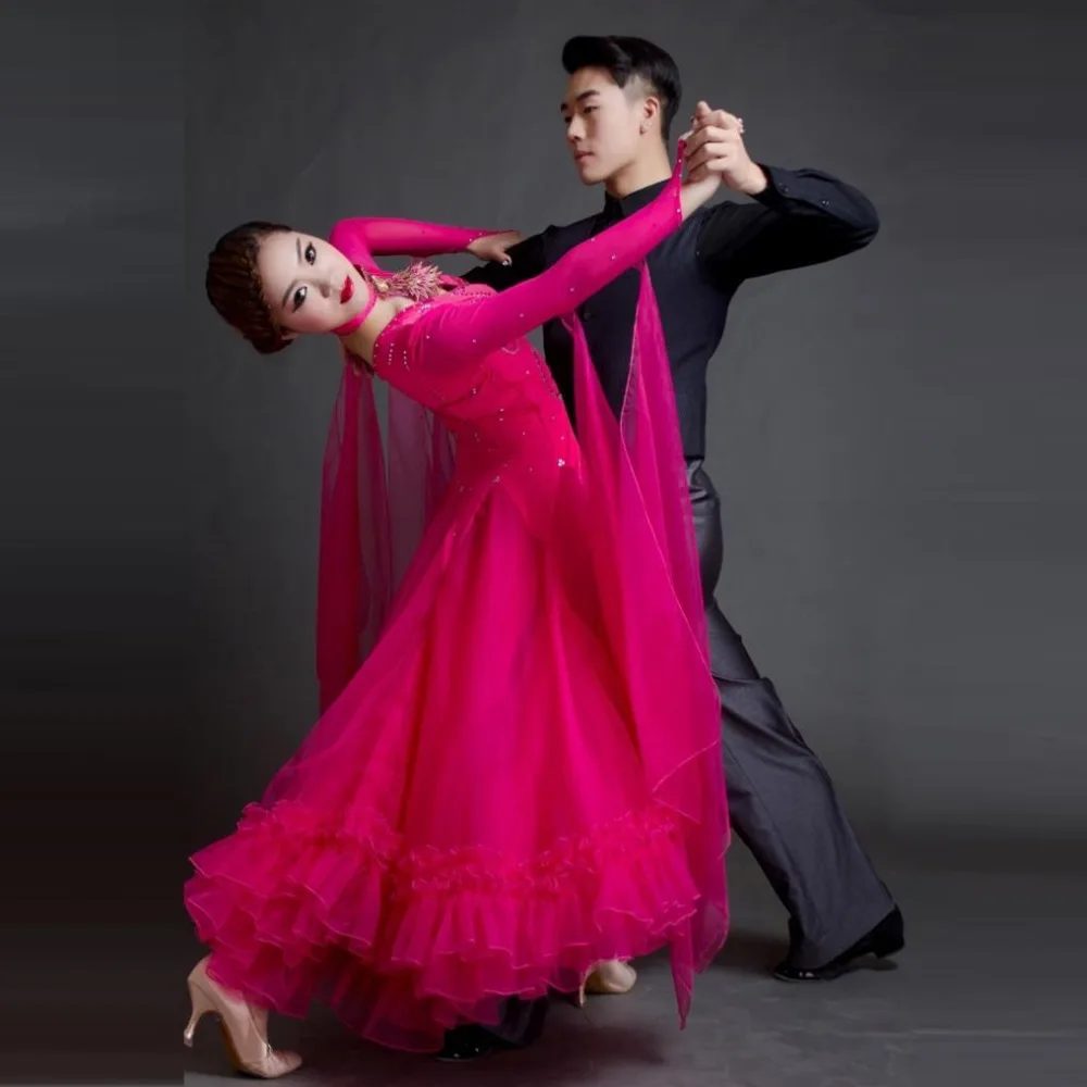 Женский костюм для бальных танцев с блестками 6 цветов|dress shaw|dress styles a linecostumes sex |