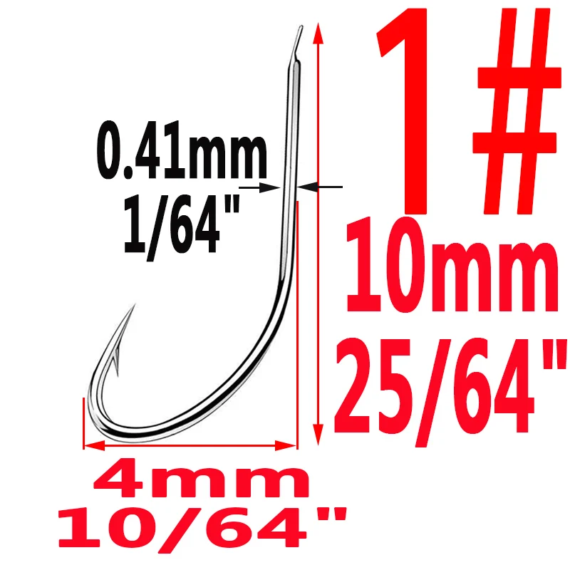 Size1 100pcs 100 шт./лот Iseama круглый крючок для ловли карпа размер 1# To14# кольцо глаз Япония рыболовный крючок крючки один крючок инструмент Pech - Цвет: Size1 100pcs