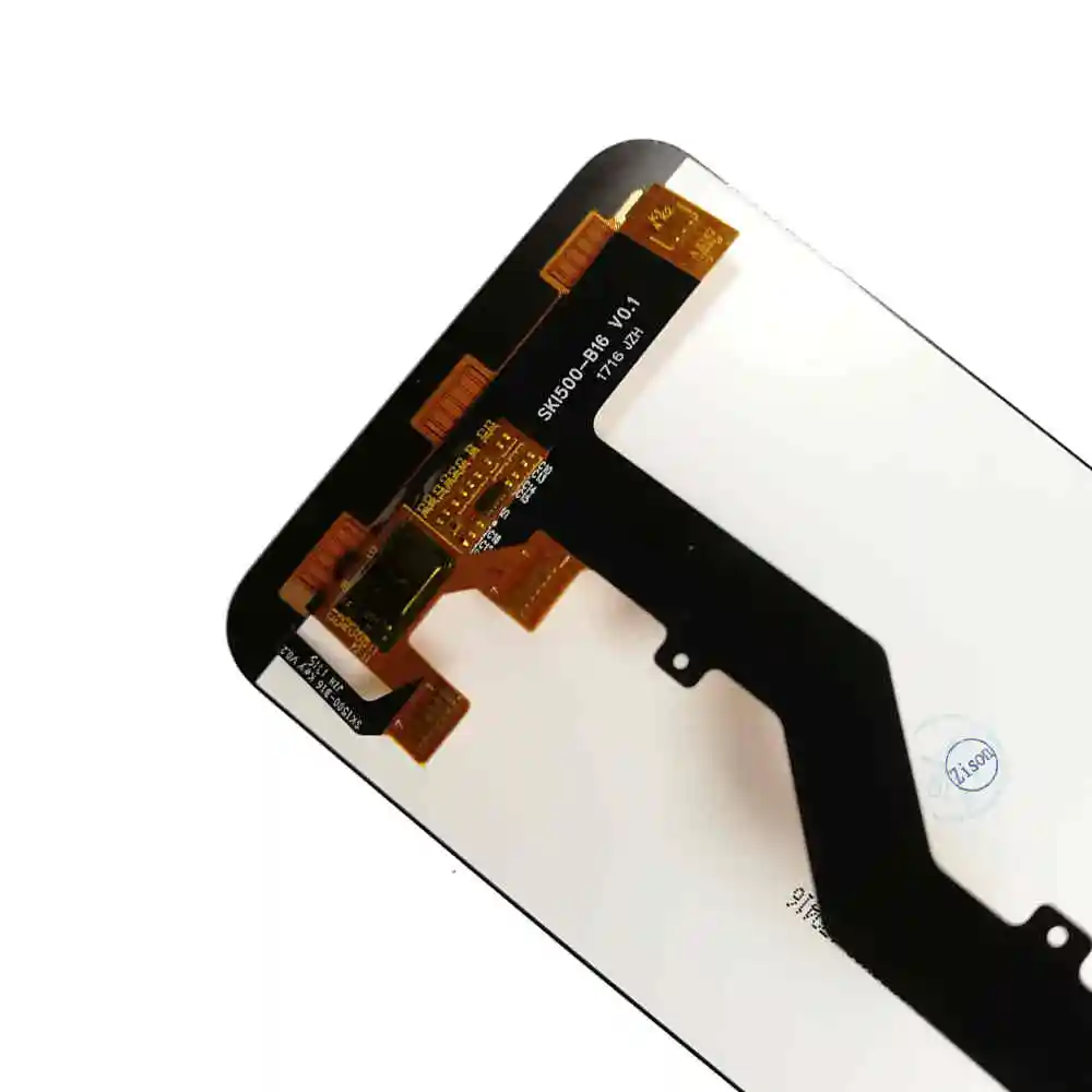 5," ЖК-дисплей с рамкой для zte Blade A520 Полный ЖК-дисплей сенсорный сенсор экран дигитайзер сенсор сборка для zte A520 A 520 дисплей