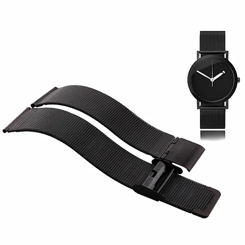 Ремешок из нержавеющей стали для наручных часов сменный Миланский Браслет 3