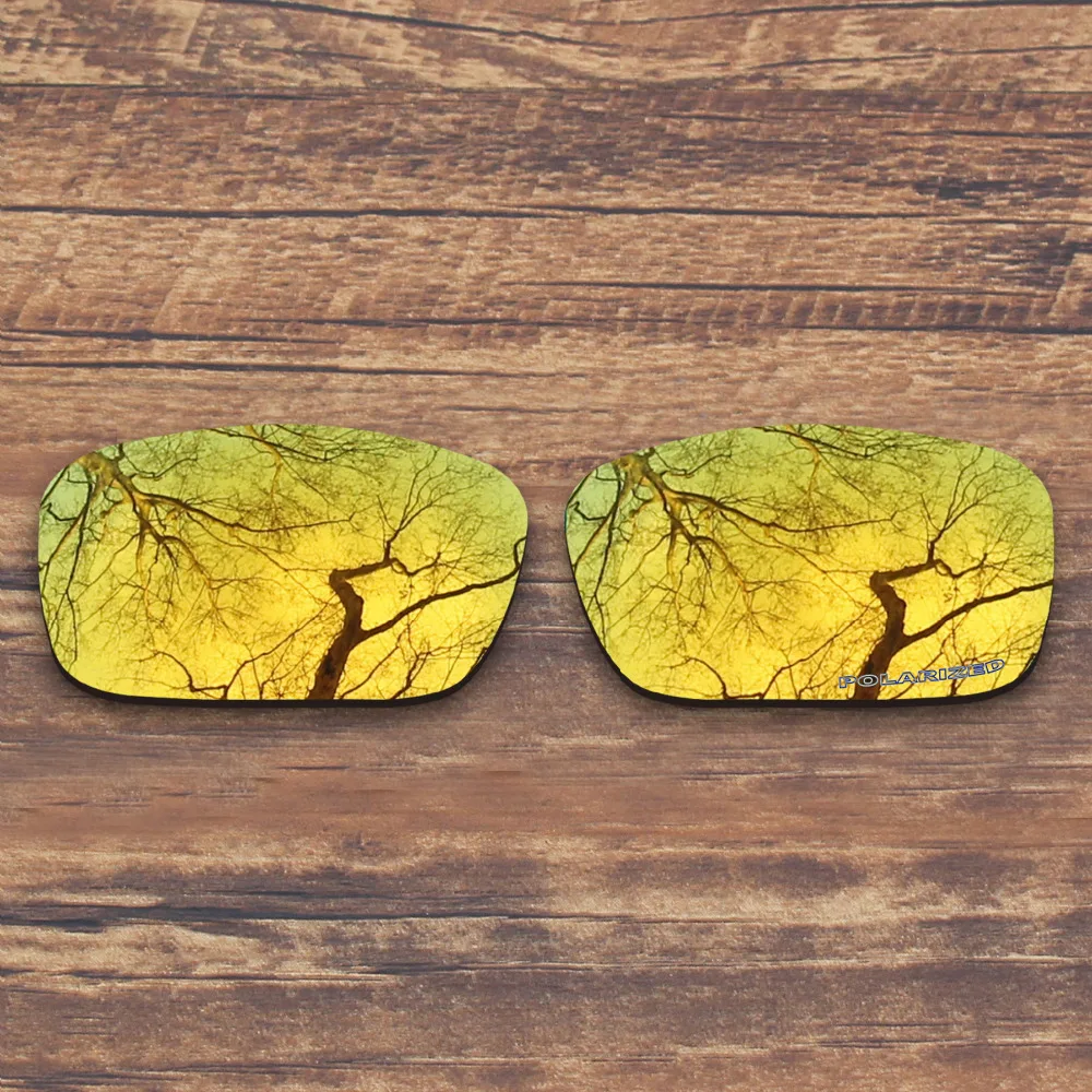 ToughAsNails Resist Seawater Corrosion Polarized Replacement Lenses for Oakley Drop Point Sunglasses Gold Mirrored | Аксессуары для