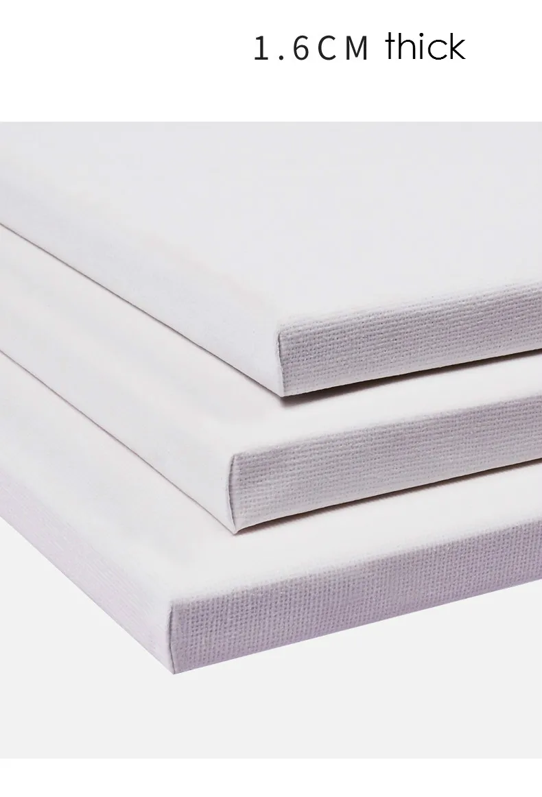 Canvas Profesionales Painting Canvas Oil Acrylic Painting Frame For Primed Wooden Blank Square Artist Cotton Flax Canvas Board