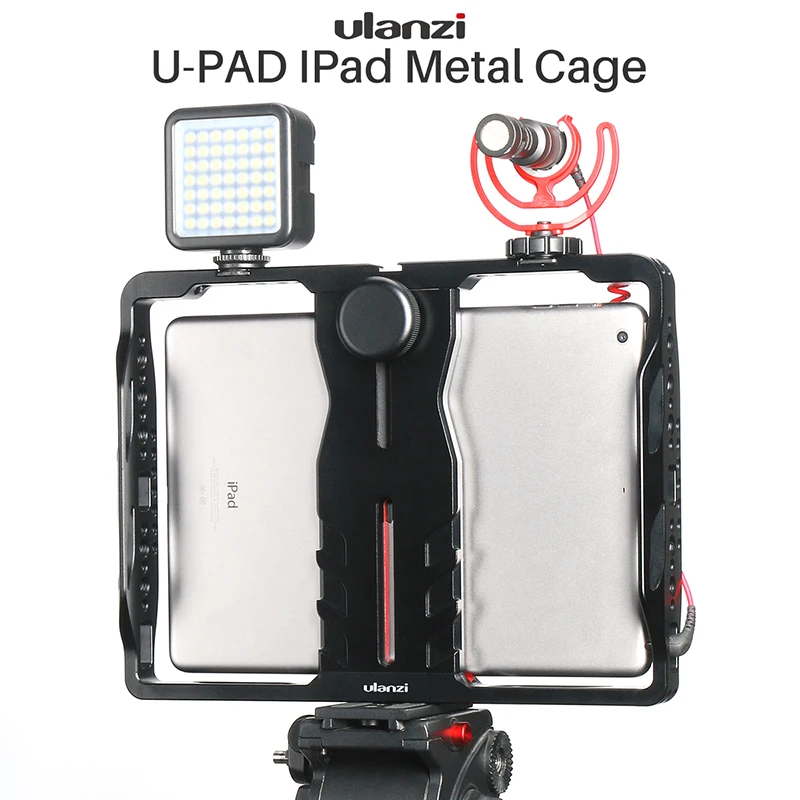 ULANZI U Pad металлическое Крепление для видеосъемки Vlog Filmmaking Rig iPad Pro/Air/Mini с