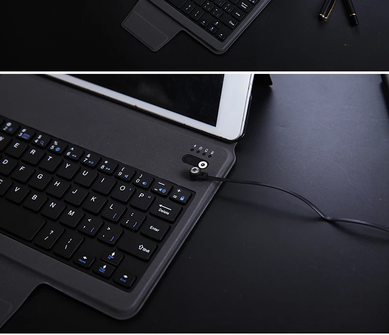 Ультратонкий чехол Keybaord для iPad Pro 10,5 дюймов /iPad Air 10,5, BT/беспроводная клавиатура с подсветкой/умный автоматический режим сна