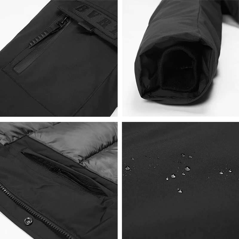 Зимняя куртка ICEbear MWD18718D|Мужские парки| |