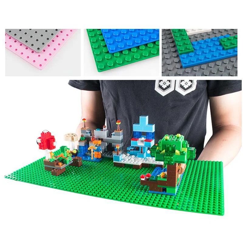 Классические базовые пластмассовые кирпичи совместимые с Legoe основные бренды