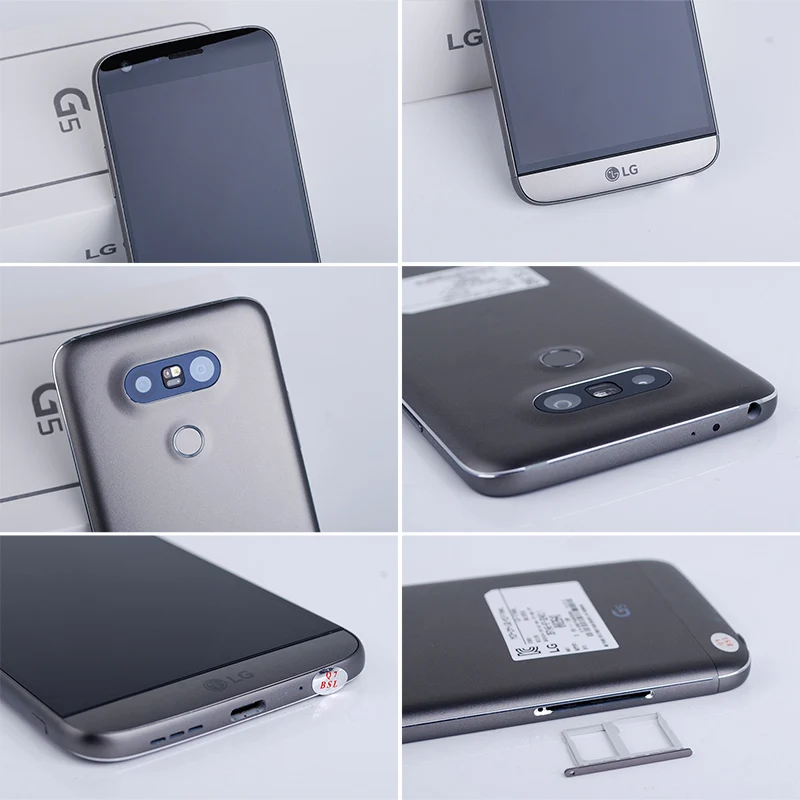 Оригинальный разблокирована LG G5 H850 H840 ЕС 4G LTE мобильных телефонов Snapdragon 652 Quad-core 32