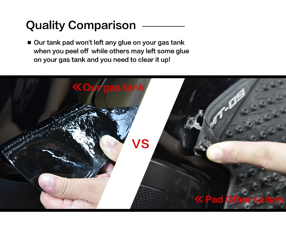 Защита для мотоцикла Yamaha YZF R3 YZ R25 противоскользящая наклейка на бак газовый