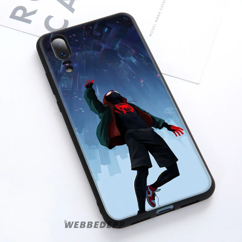 Мягкий чехол Человек-паук в стиле Паук для Huawei P30 P20 Pro P10 P9 Lite 2017 P Smart 2019 и Nova 3 3i Y9 |