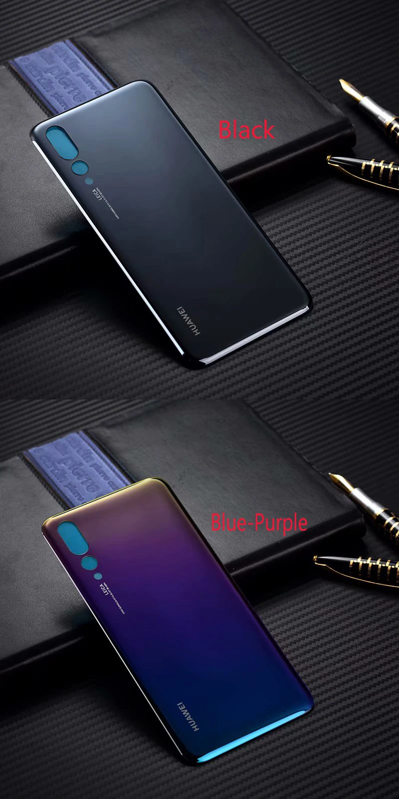 Huawei p 20 Pro Чехол на заднюю батарею чехол PC+ стекло Задняя Дверь Корпус чехол Замена для huawei p 20 pro задний Чехол