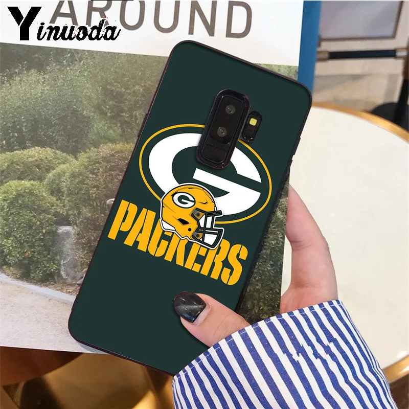 Yinuoda Green Bay Packers ТПУ Мягкая телефон аксессуары чехол для телефона для samsung S9 S9 плюс S5 S6 S6edge S6plus S7 S7edge S8 S8plus