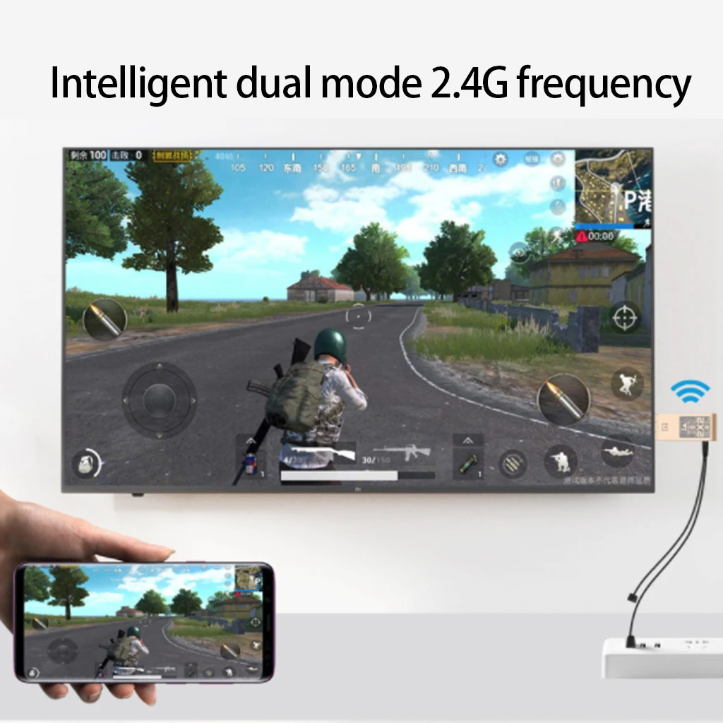 Беспроводной HDMI адаптер беспроводной приемник Wi-Fi ключ Wi-Fi дисплей iPhone адаптер iOS Android Windows tv Miracast HDMI ключ