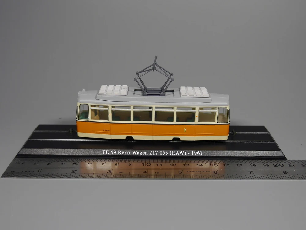 Накладки для модели 1: 87 scale tram TE 59 Reko wgen 217 055 (RAW) 1961 литой модельный автомобиль|diecast