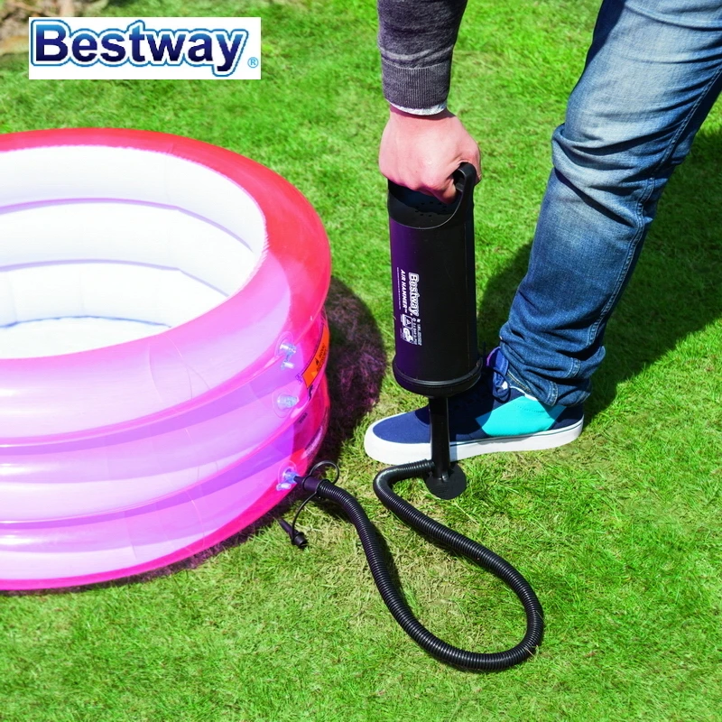 62002 FUNTASTIC Bestway 30 см Открытый ручной воздушный надувной 12 дюймов 2* 850CC Надувное устройство