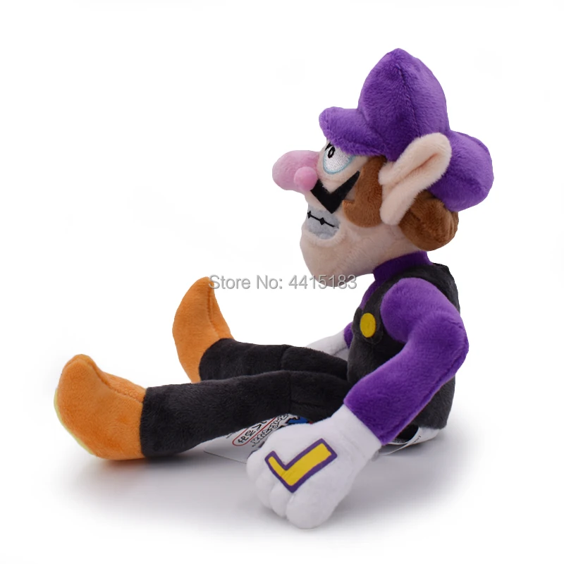 2 стиля аниме Super Mario Bros Waluigi Wario Peluche Кукла Плюшевая мягкая детская игрушка отличный рождественский подарок для детей