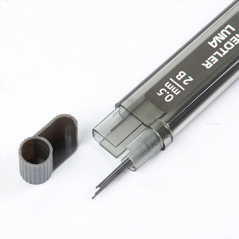 4 трубы Staedtler 2530 Luna механический карандаш свинцовый заправка 0 5/0 7 мм 2B/HB для 7611/7612