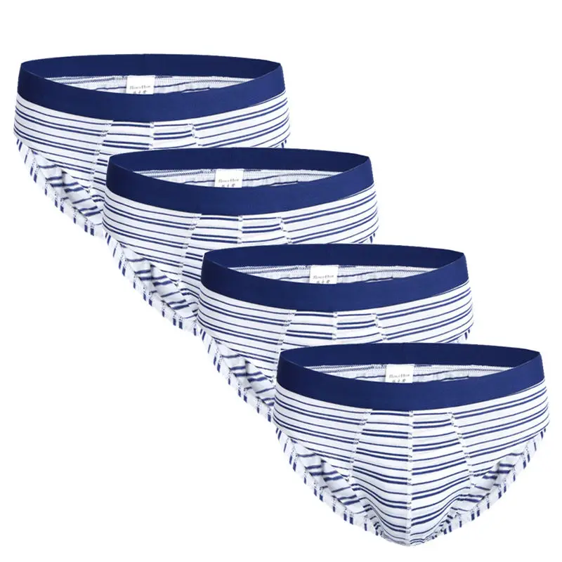 4 шт./лот мужское нижнее белье хлопковые комфортные дышащие шорты мужские с