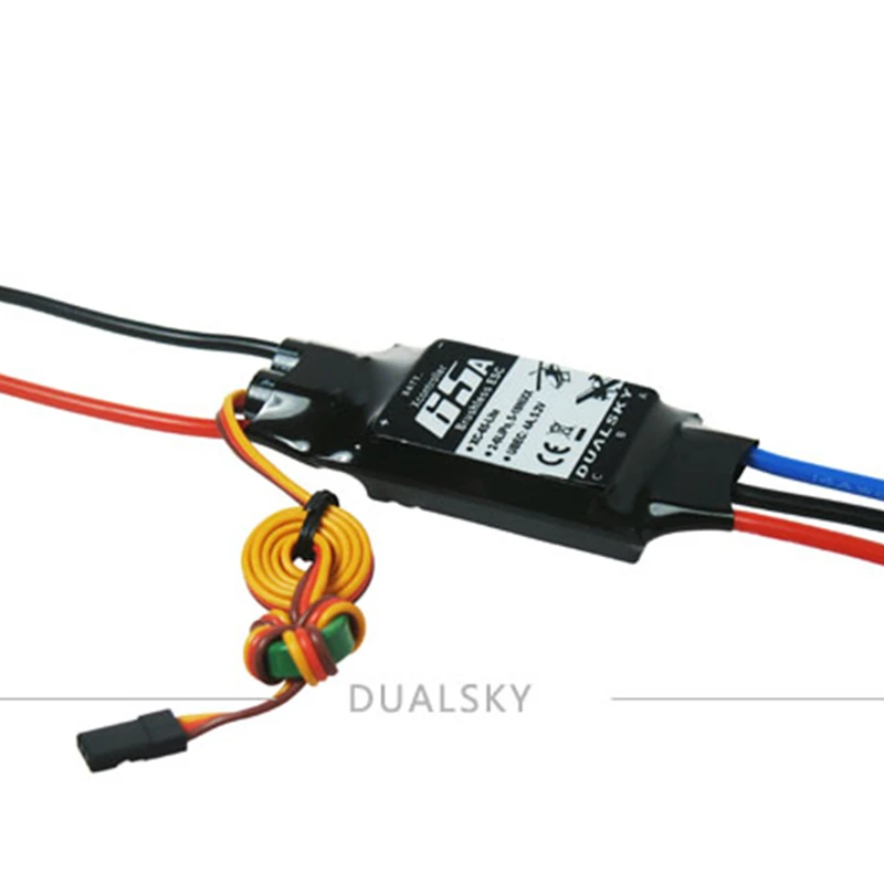 DualSky Xcontroller Lite бесщеточный ESC 12A 22A 45A 65A для радиоуправляемой модели самолета с