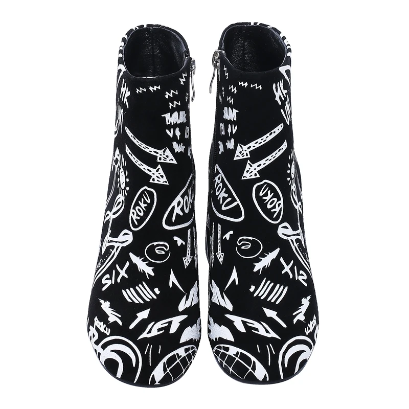 Модные женские ботильоны из замши с острым носком; botas mujer Botte Femme; Новинка года; зимние женские ботинки