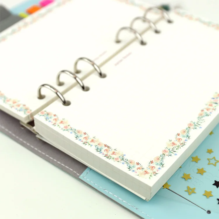 Jamie notes креативный спиральный блокнот наполнитель бумаги для dokibook планировщик внутри страницы внутренний ядро ежедневный органайзер канцелярские принадлежности