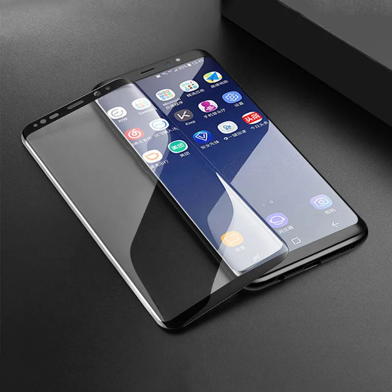 9D изогнутое закаленное стекло для samsung Galaxy S9 S8 S7 Edge S8 S9 Plus Note 8 9 Защитная пленка для экрана