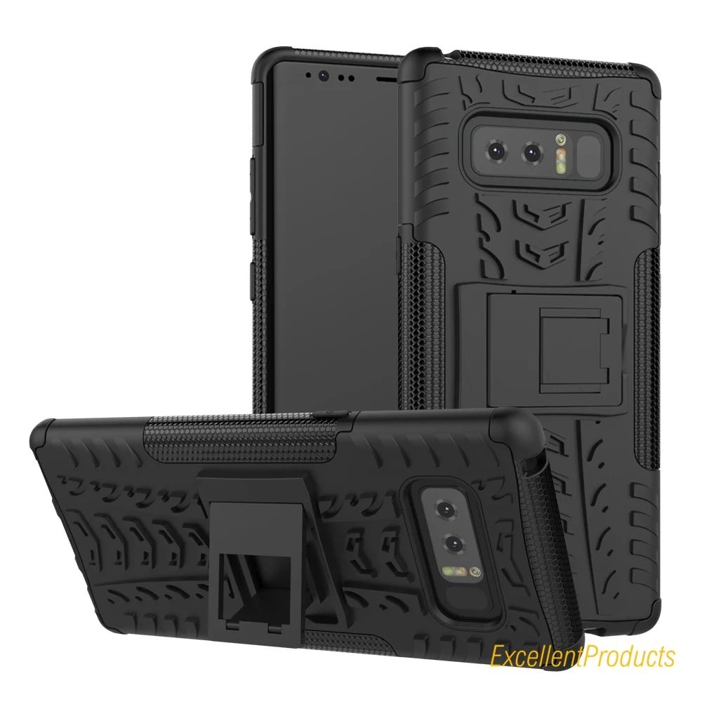 Для Samsung Note 8 чехол мягкий из силиконового материала и жесткая пластиковая кожа