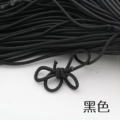 Резиновая эластичная веревка для сумок для одежды diy Швейные аксессуары 10 метров цветная Высококачественная эластичная лента 3 мм диаметр - Цвет: 15