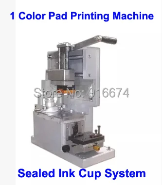 Высококачественная ручная тампонная печатная машина с запечатанным чернильным
