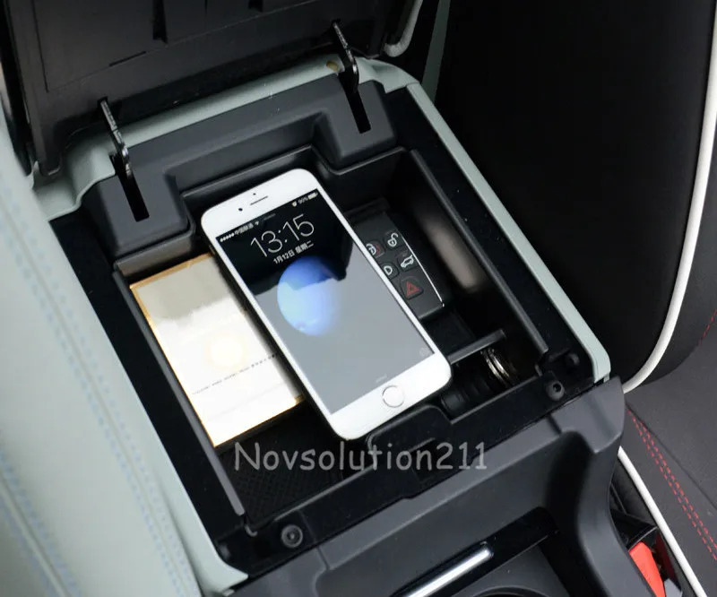 Автомобильный центральный подлокотник контейнер для хранения пластиковый