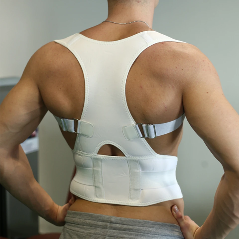 Неопреновый Корректор осанки для спины пояс мужчин и женщин выпрямитель