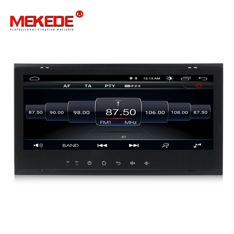 MEKEDE 8 дюймов Android 1 автомобильный dvd плеер с двумя цифровыми входами для Touareg T5