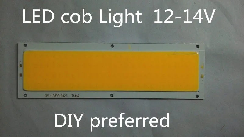 Светодиодный прямоугольный cob чип высокого качества 12 14 в 10 Вт бусины теплый