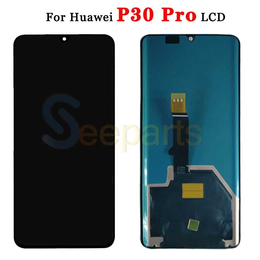 Испытания huawei P30 Pro ЖК-дисплей Сенсорный экран планшета Ассамблеи VOG-L04 VOG-L09 VOG-L29 Дисплей для huawei P30 Pro Дисплей