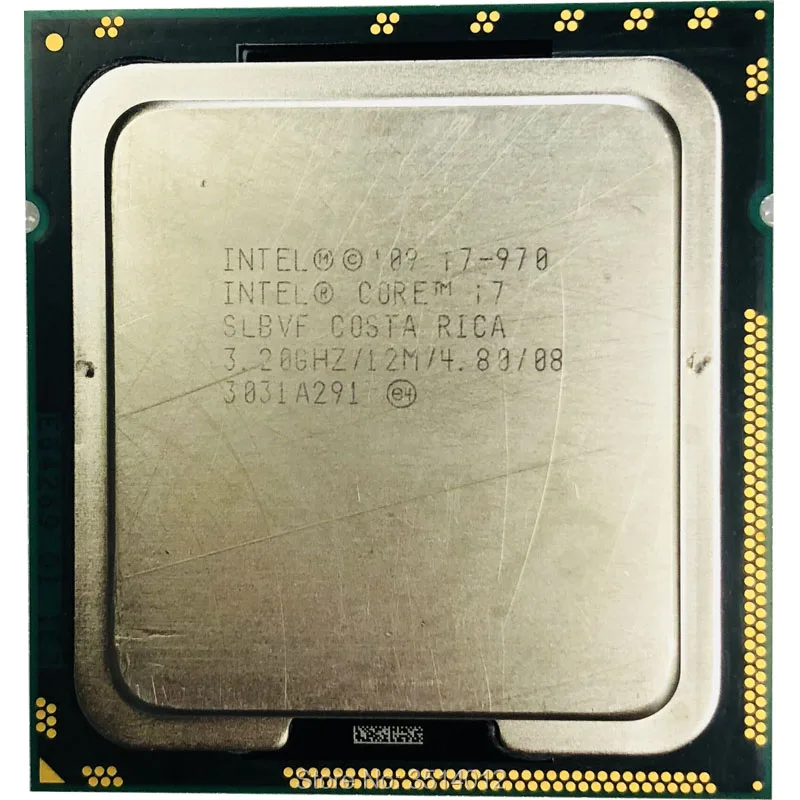 Процессор Intel Core 1366 i7 970 3 2 ГГц шестиядерный 12M 130W LGA | Компьютеры и офис