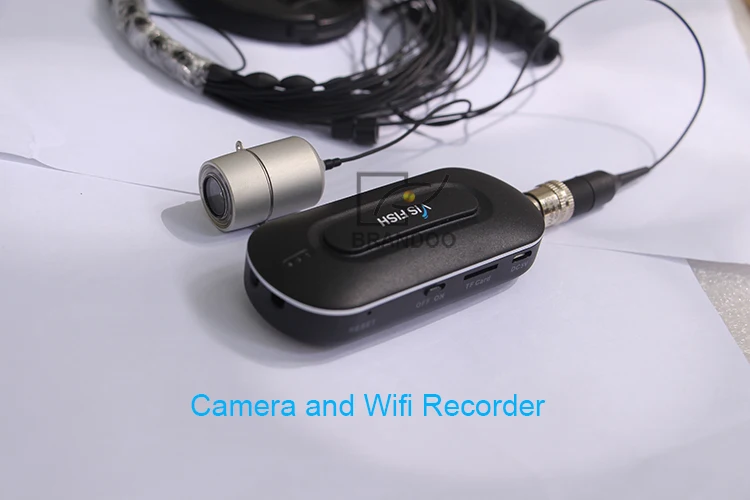 BRANDOO Wifi подводная рыболовная камера для осмотра 30 метров рыболокатор 2.0MP HD 64 Гб TF