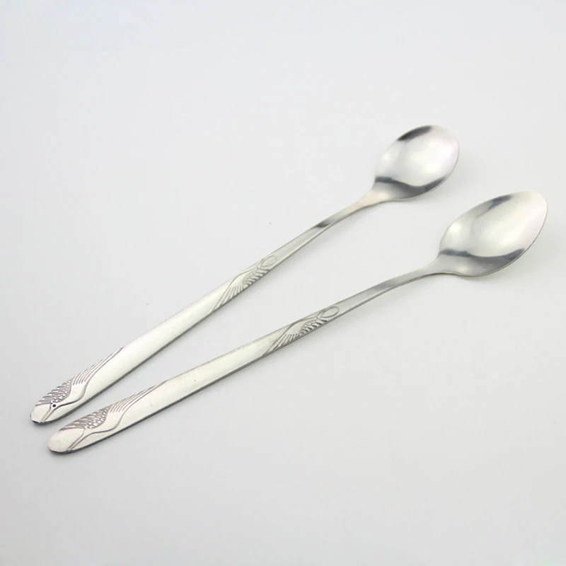 OBR 1 шт. металлические ложки из нержавеющей стали с длинной ручкой|kitchen kitchen|kitchen