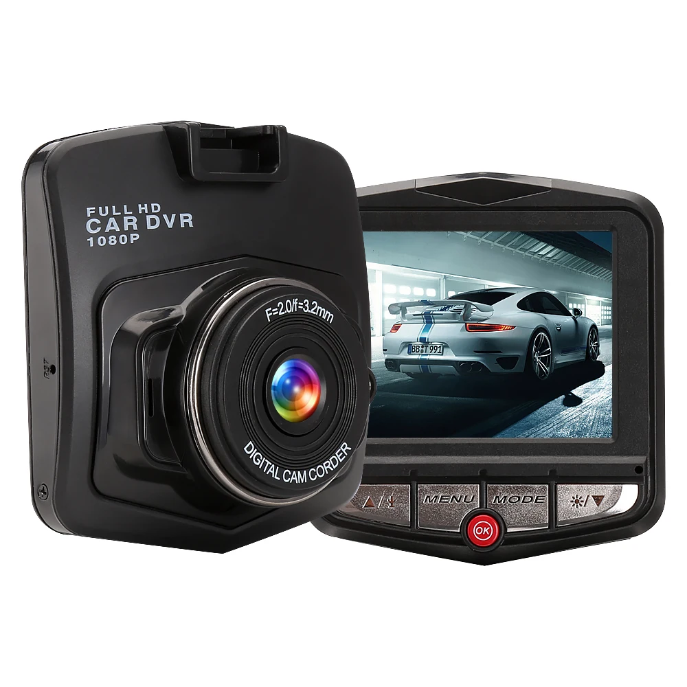 Мини 2 4 &quotАвтомобильный dvr камера Dashcam Full HD 1080p 720P видео регистратор g-сенсор