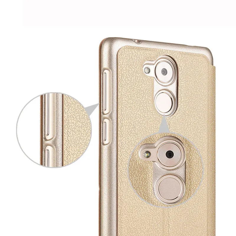 Для huawei Honor 6A чехол 5,0 роскошный защитный кожаный чехол-накладка на заднюю панель с узором «окошком на лицевой панели в виде книжки с подставкой с откидной крышкой чехол для huawei Honor 6A крышка из искусственной кожи dli-tl20 телефон чехол s
