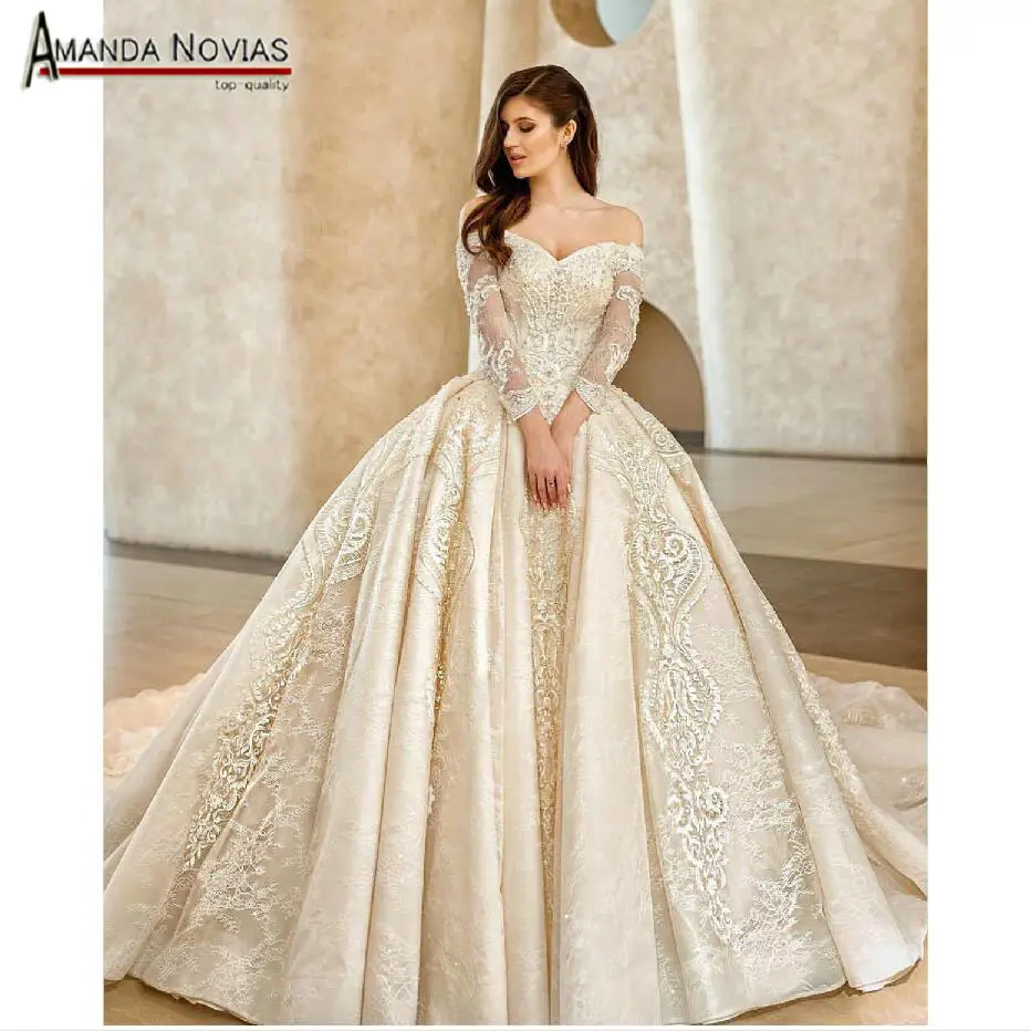 Платье для свадьбы Amanda Novias новый дизайн 2019|Свадебные платья| |