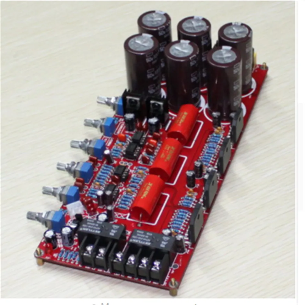 Двойной AC20-28V LM3886TF+ NE5532 2,1 канальный усилитель доска(68 Вт* 2+ 120 Вт