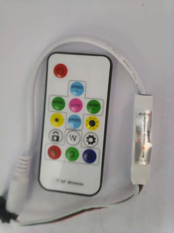 12 В постоянного тока 5 м Цифровой RGB 133 Dream color 6803/1903 IC Водонепроницаемая