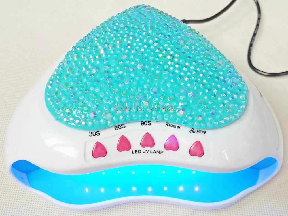 Бесплатная доставка Сердце Форма 5 Вт USB/Батарея/адаптер Led УФ лампы отверждения