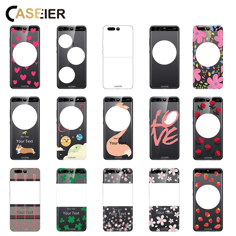 CASEIER уникальные Чехлы сделай сам для Huawei P10 P8 P9 lite Чехол Мягкий силиконовый чехол