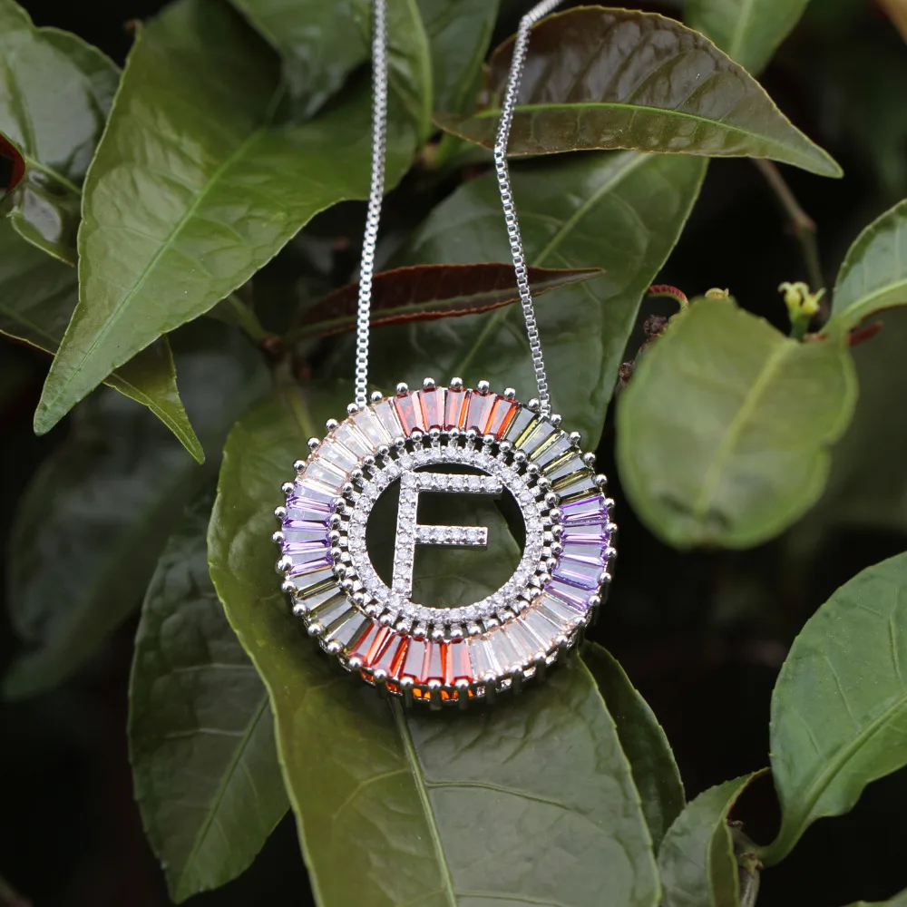 1 шт. новый тренд белый цвет микро инкрустированные радужные фианиты с фианитом