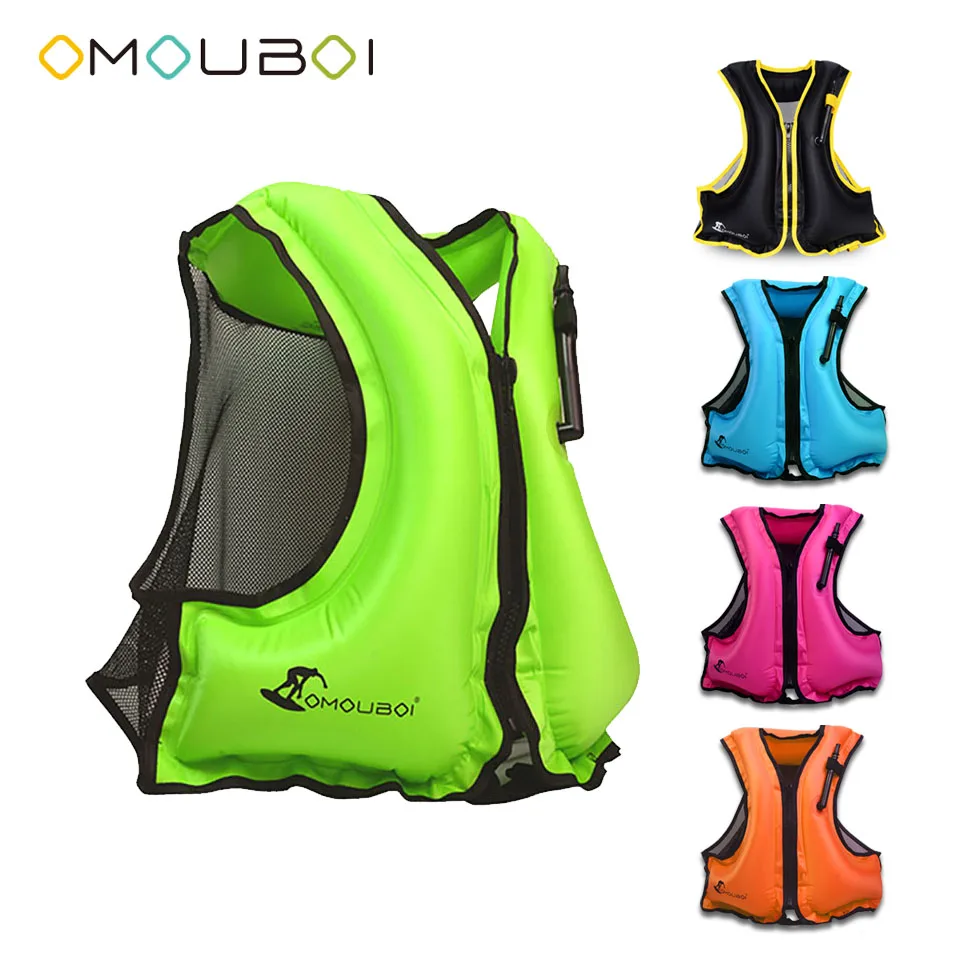 OMOUBOI водный спорт PFDs плавучести спасательный жилет надувной серфинг сыпь