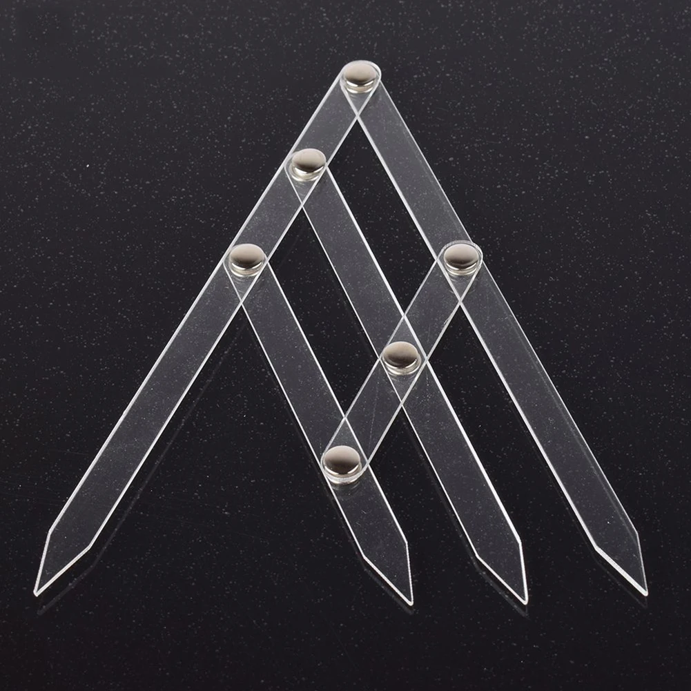 Постоянный трафарет для коррекции бровей Макияж штангенциркуль Трафарет макияж