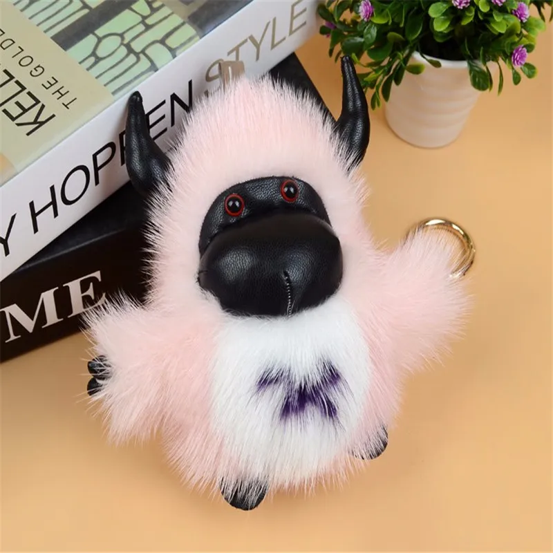 Новинка 2017 100% натуральная норковая молния для крупного рогатого скота сумка