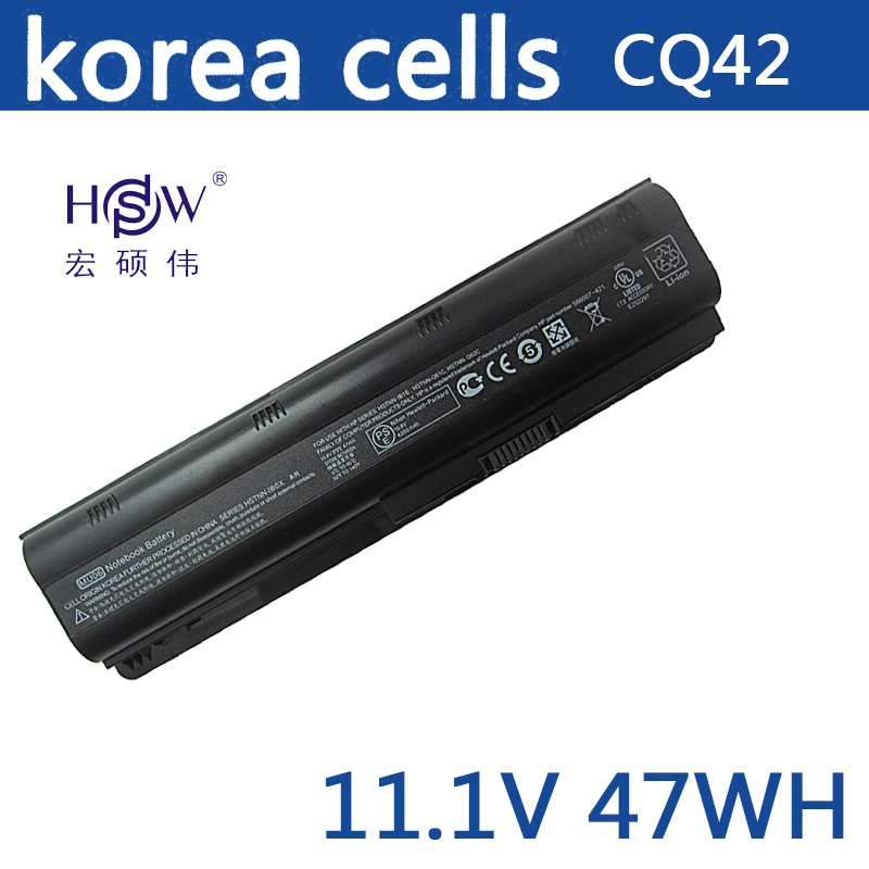HSW новые Аккумуляторы для ноутбуков HP Compaq MU06 MU09 CQ42 CQ32 G62 G72 G42 593553-001 DM4 593554-001 |