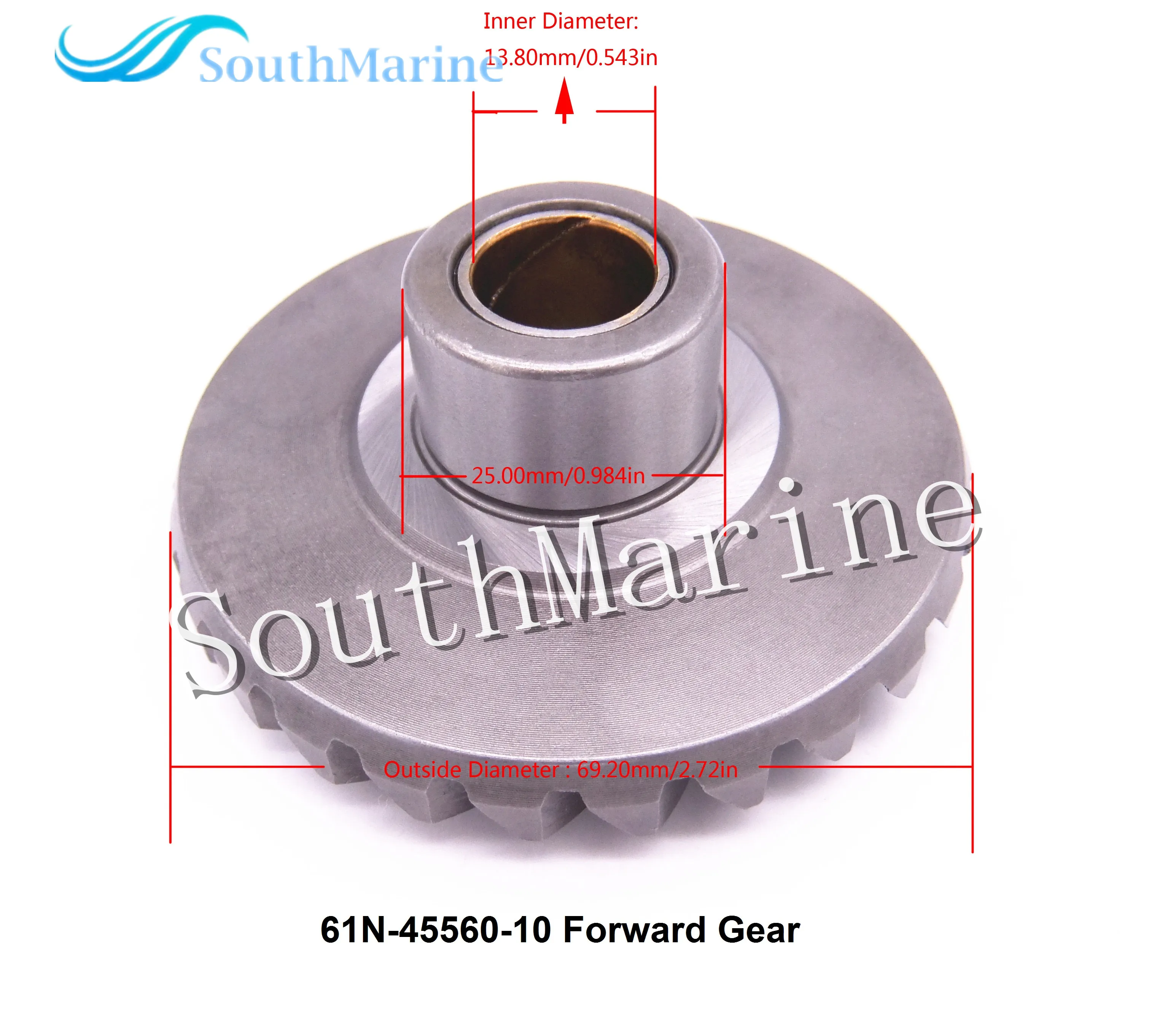 Подвесной Двигатель 61N 45551 00 Pinion & 45571 Reverse 45560 10 передний редуктор для Yamaha F25 E25B E30H 25B